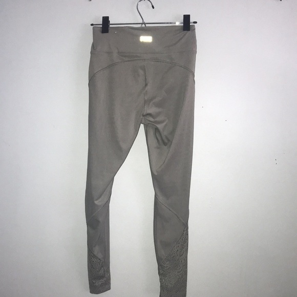 PINK Sport Leggings Size Small Moss Green - Picture 3 of 5